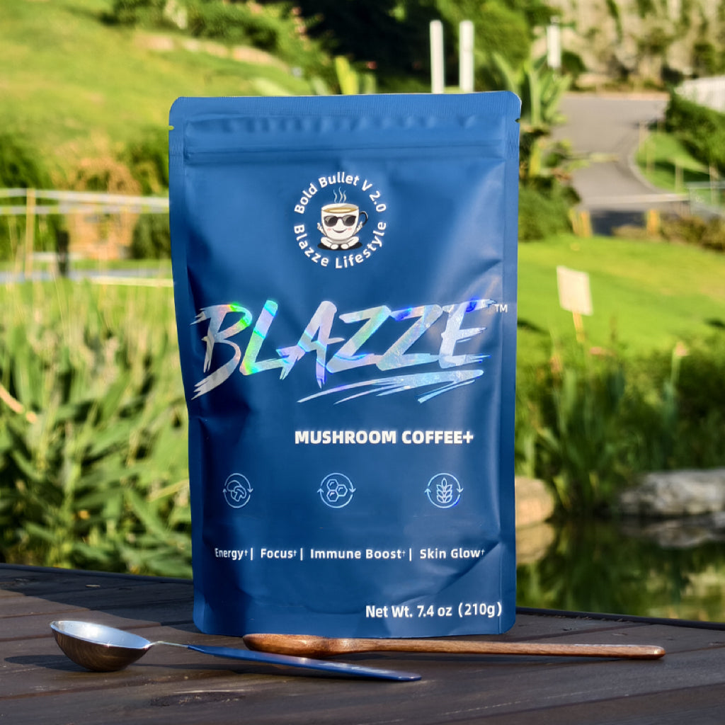 Blazze Instant Coffee Single Bag with 2 Spoons
